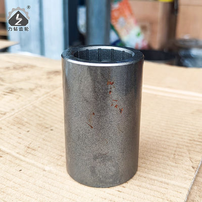 รถขุด E200B Splined เพลาและแขนเดินทางโรตารีฟันคู่