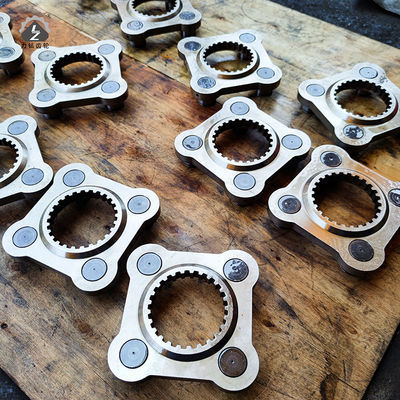 Smooth Planetary Gear Carrier SK200-1 1st Swing Motor Excavator Swing Gearbox