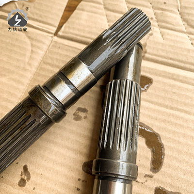 PC120-6 4D102 Excavator Gear Pinion Shaft ชิ้นส่วนเครื่องจักรก่อสร้าง