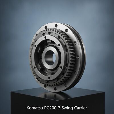 Komatsu PC200-7 ชุดประกอบสวิง Carrier ขั้นแรกชุดเกียร์ขุดดาวเคราะห์