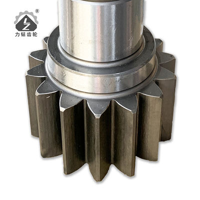 โรตารี่สวิง Pinion Gear Shaft 15 ฟัน PC200 6 ชิ้นส่วนเครื่องจักรก่อสร้าง