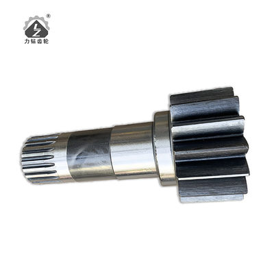 โรตารี่สวิง Pinion Gear Shaft 15 ฟัน PC200 6 ชิ้นส่วนเครื่องจักรก่อสร้าง