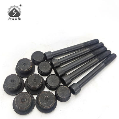 Swing Housing Motor Excavator ชิ้นส่วนไดรฟ์สุดท้าย Cast Iron Plug Screw