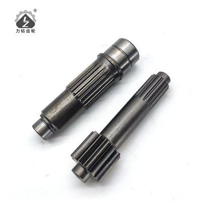 E312 Gear Pinion Shaft Traveling Excavator เพลาปั๊มไฮดรอลิก 15x22 H161