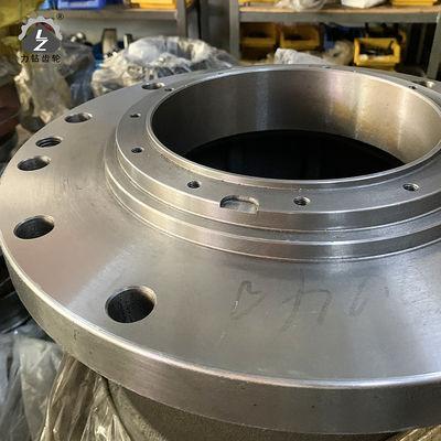 SK200 8 ชุดสร้างไดรฟ์รอบสุดท้ายโรตารี Travel Motor Hub Drive Disc ฐานเพลาขนาดใหญ่