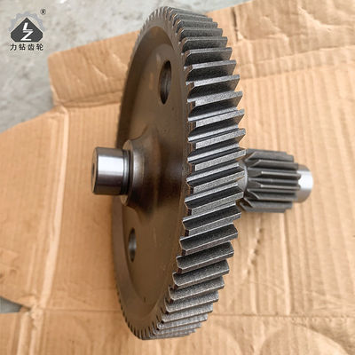 เกียร์ขุดรักษาความร้อน PC60 6 ฟันเฉียงขนาดใหญ่ของกระปุกเกียร์โรตารี่