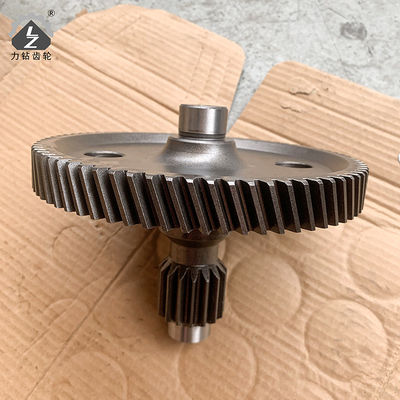 เกียร์ขุดรักษาความร้อน PC60 6 ฟันเฉียงขนาดใหญ่ของกระปุกเกียร์โรตารี่