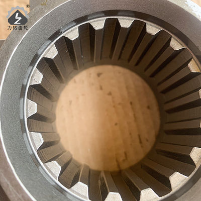 PC100 5 รถขุดโรตารี่กระปุกเกียร์ขนาดใหญ่ฟันกลางชิ้นส่วนเครื่องจักรก่อสร้าง